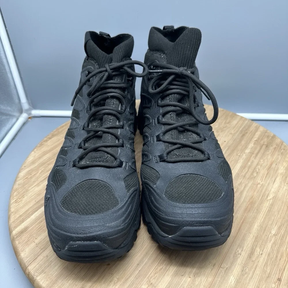 Merrell Moab Velocity Tactical Mid Waterproof Mens 14 Black Tactical Boots